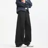 Pantalones casuales estilo americano para hombres y mujeres, otoño 2026 nuevos de moda, ajuste holgado, versátiles, pantalones de caída para pareja
