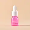 Mancha de Vena Plateada 3ml Botella de Aceite Esencial Macaron Empaque Cosmético Botella Pequeña de Vidrio con Gotero Serum Botella Dispensadora de Líquido Original