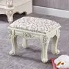 Banqueta Baixa Estilo Europeu, Banqueta Pequena, Banqueta de Sofá, Banqueta de Mesa de Centro, Banqueta de Mudança de Sapatos Fashion Criativa para Adultos Domésticos Sala de Estar, Banqueta Redonda para Crianças