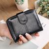 Bolsa de moedas curta 20% dobrável 20% feminina transfronteiriça Menina fofa estilo fresco com zíper multifuncional mão macia
