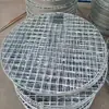 Rejilla de Acero Galvanizado por Inmersión en Caliente, Placa de Peldaño de Escalera de Alta Capacidad de Carga, Fácil Instalación, Fabricante de Rejilla de Acero Electrogalvanizado