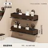Estante de Almacenamiento de Pared con Ventosa, Sin Taladro, Organizador de Pared con Compartimentos Multifuncional para Baño y Aseo del Hogar