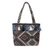 Bolso cuadrado pequeño con borlas de estilo étnico 2023 nuevo bolso de hombro nicho moda simple estilo vacacional combinable bolso de mujer