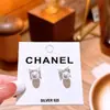 Pendientes de Plata de Ley S925 para Mujer, Pendientes de Perla con Lazo de Princesa Fugitiva, Modernos y Versátiles, Pendientes Elegantes y de Alta Gama
