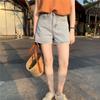 Pantalones cortos de mezclilla para mujer, pantalones de cinco puntos, pantalones de verano finos de cintura alta, pantalones ajustados, pantalones pequeños de cinco puntos, novedad de 2024