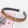 Peruca trança, bandana cabeça, fivela, acessórios de cabelo, acessórios de cabeça, torção, trança, peruca, cor headband,