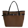 Bolsa Tote de Grande Capacidade com Design de Nicho Estilo Coreano Nova Moda 2025 Tendência Outono e Inverno Versátil Bolsa de Ombro para o Dia a Dia