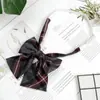Gravata Borboleta para Estudante JK, Laço, Gravata, Gravata Borboleta Doce JK, Lenço Estilo Britânico, Triângulo Vermelho, Gravata Borboleta Amarela para Homens