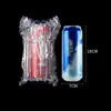 Bolsas Inflables de Cojín de Aire de 6 Columnas, Paquete de 18, para Amortiguación a Prueba de Golpes, Empaque Anticaídas para Latas y Refrescos, Empaque Inflable de Columna de Aire