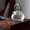 Vidrio de Borosilicato Alto Martillo Mango de Cobre Olla Reforzada Estufa Cerámica Eléctrica Hervidor para Hacer Té Tetera Doméstica Engrosada
