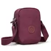 2026 Bolso Cruzado para Teléfono Móvil Nuevo Bolso Pequeño para Pasaporte de Múltiples Capas Bolso Ligero de Tela de Nylon para Mujer Bolso Portátil Casual Repelente al Agua