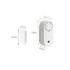 Alarma Magnética de Puerta Wifi Aijia Sensor Magnético Inteligente de Puerta Personalizado Interruptor Magnético de Puerta Antirrobo para el Hogar