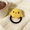 Presilha de Cabelo de Frango Amarelo Fofo, Acessório Adorável para Penteado, Elástico de Cabelo Infantil de Alta Elasticidade, Elástico Não Danifica o Cabelo, Acessório de Cabelo de Desenho Animado