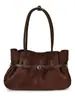 Bolso de mano mate de moda, nueva colección otoño/invierno 2026, bolso de hombro de nicho estilo coreano, bolso de axila, bolso tote de gran capacidad para el trabajo