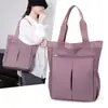 Bolsa Feminina 2025 Verão Nova Tendência Transfronteiriça Moda Bolsa de Lona Bolsa Tote de Grande Capacidade Ombro Portátil Bolsa Feminina