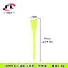 Ventas Directas del Fabricante Bolixi de Suministros de Golf, Pelotas de Golf, Picos de Cohete de Plástico, Disponibles en Múltiples Colores