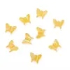 Pendientes colgantes de mariposa iridiscente acrílica de venta caliente transfronteriza, collares de cuentas hechos a mano para bricolaje, accesorios para el cabello