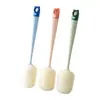 Nuevo Producto Taza Cepillo Quitamanchas Cocina, Seguro para la Mano, Cepillo de Botella Limpiador Desmontable, Mango Extendido, Cepillo de Taza Reemplazable