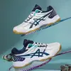 Zapatillas de Bádminton Nuevas Transfronterizas para Hombres y Mujeres, Malla Antideslizantes para Estudiantes, Competición, Entrenamiento, Zapatos Deportivos, Modelos de Primavera para Tenis y Tenis de Mesa