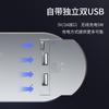 Fabricantes mayoristas de divisores USB de carga inalámbrica para teléfonos móviles integrados, muebles de escritorio para computadora de oficina en casa, carga de escritorio