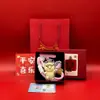 Llavero Popular Waterbe Rubí Oro Puro 999 Dibujos Animados Colgante Lindo Cadena para Teléfono Móvil Colgante de Moda Creativo Venta al por Mayor