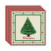 Nuevos Vasos de Papel con Tema de Fiesta de Navidad Bandeja de Papel Traje Bandeja de Papel Desechable Toalla de Papel Vaso de Papel Vajilla de Papel de Árbol de Navidad