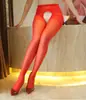 Meias de Seda Pretas Meias Sexuais Meia-calça Ultra-fina Sexy com Abertura no Gancho Tentação Gratuita de Meias Rasgadas no Arquivo Aberto Puro para Mulheres de Verão