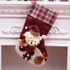 Meias de Natal, Sacolas de Presente de Natal, Meias Pequenas de Natal, Enfeites de Árvore de Natal, Itens Decorativos, Meias de Juta