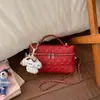 Bolsos de Diseño de Nicho para Mujer 2026 Nuevo Verano Estilo Coreano Acolchado con Cadena Bolso Cruzado Bolso de Mano Único Bolso Cuadrado Pequeño