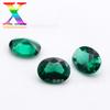 Gema Colorida de Calidad 5A 2*3-8*10 Forma de Huevo Piedra Nano Verde Piedra Desnuda Producto Terminado Venta al por Mayor Se Puede Usar como Accesorios para Joyería