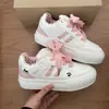 Zapatos Blancos Cómodos para Mujer 2026 Verano Nuevos Zapatos de Plataforma Versátiles para Niñas Estudiantes Suela Gruesa Zapatos de Dibujos Animados de Moda para Mujer