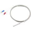 Sonda de Sensor de Temperatura de Tubo Rígido de Aço Inoxidável Tipo K 4*30*1000 Sonda-Tipo Termopar Linha/Cabeça/Haste de Detecção de Temperatura
