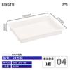 Fabricante Placa Cuadrada de Plástico Placa Rectangular Plana de Plástico Caja de Almacenamiento de Herramientas y Piezas Caja de Volteo Fruta y Verdura Alimento