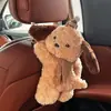 Tecido de carro Caixa Pendurado Monstro Dos Desenhos Animados Assento De Carro De Volta Tecido Pendurado Saco Caixa De Papel De Carro Suprimentos De Decoração De Interiores De Carro