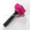 Fábrica 38mm-m10 cabo de flor de ameixa hexagonal cabo de plástico botão de aperto manual de plástico