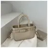 Bolso de Alta Gama Estilo Nuevo 2026 para Mujer, Bolso Cuadrado Pequeño Coreano Moderno y a la Moda, Bolso Versátil de Hombro y Cruzado