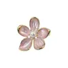 Elegante Simples para o Trabalho Elegante Alto Padrão Gola de Terno Broche de Joia com Zircônia Luxo Nicho Acessórios de Broche