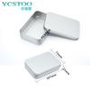Caixa Quadrada de Folha de Flandres Pen Drive Pinça de Metal Caixa de Armazenamento para Embalagem Placa Gua Sha Cortador de Unhas Caixa de Embalagem com Tampa