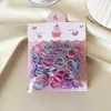 Gomas para el Cabello de Niñas, Bandas Trenzadas de Colores, Cuerdas para el Cabello de Bebés y Niños, Gomas de Caucho Desechables, Accesorios para el Cabello, Venta al por Mayor de Fábrica
