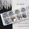 Cristal K9 8mm Cuadrado Sin Base Rhinestone Bola Apilada Decoraciones de Uñas Dazzling de Alta Calidad Premium