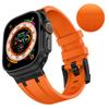 Correa para Apple Watch Ultra con patrón de piedra de silicona líquida AP para Apple iwatchS9876SE correa