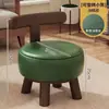 Poltrona Sofá Estilo Retrô Sofá Preguiçoso Giratória Sala de Estar Poltrona Sofá Individual de Alto Padrão Cadeira com Encosto de Madeira Maciça Casa