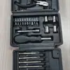 Juego de 25 Piezas con Puntas, Llaves de Vaso, Pinzas de Punta Fina, Llave de Relojero, Caja de Herramientas Moldeada por Soplado