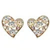 Brincos Flor da Sorte Amor Leve Luxo Temperamento Fresco e Doce