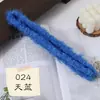 12mm Pluma de Fénix Pelo Largo Súper Grueso Súper Denso Hilo Chenille Tallo de Chenille Raíz Tira de Felpa Hecho a Mano DIY Pequeño