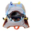 Mochila de Color Dopamina en Bloques de Color para Verano Bolsa Ligera para Viajes al Aire Libre Mochila de Senderismo y Montañismo Mochila de Ciclismo de Gran Capacidad
