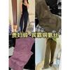 [Recomendación Destacada] 26 Pantalones Casuales de Pierna Recta Largos de Piso, Nueva Colección Primavera Temprana, Mezcla de Bemberg Cupro Modal