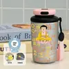 Novo copo térmico e de resfriamento texto atitude positiva super bom presente de inverno para meninas copo de água para sair estudantes copo de café moderno