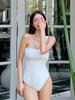 Traje de Baño Triangular Entero Nuevo 2025 para Mujer Cubre Vientre Adelgazante Vacaciones de Playa Aguas Termales Traje de Baño [Envío Directo]