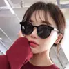 Óculos de Sol Brancos Retrô com Armação Pequena Estilo Zhang Dayi Celebridade da Internet Aqin Redondo Estilo Coreano Tendência Óculos de Sol Redondos para Rosto Redondo
